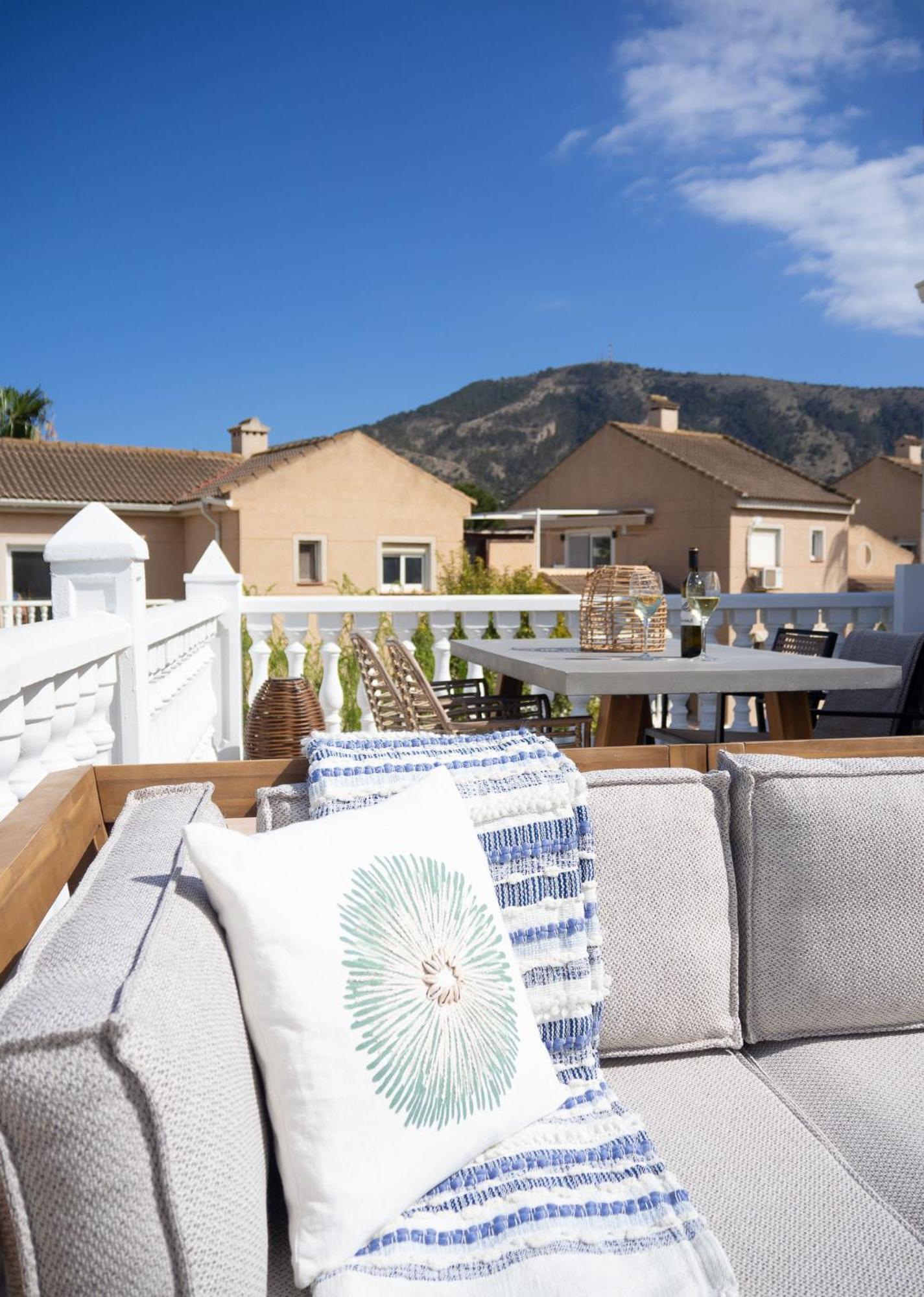 Casa Naru Albir, Duplex Appartement Met Ruim Terras En Buitenkeuken El Albir Esterno foto