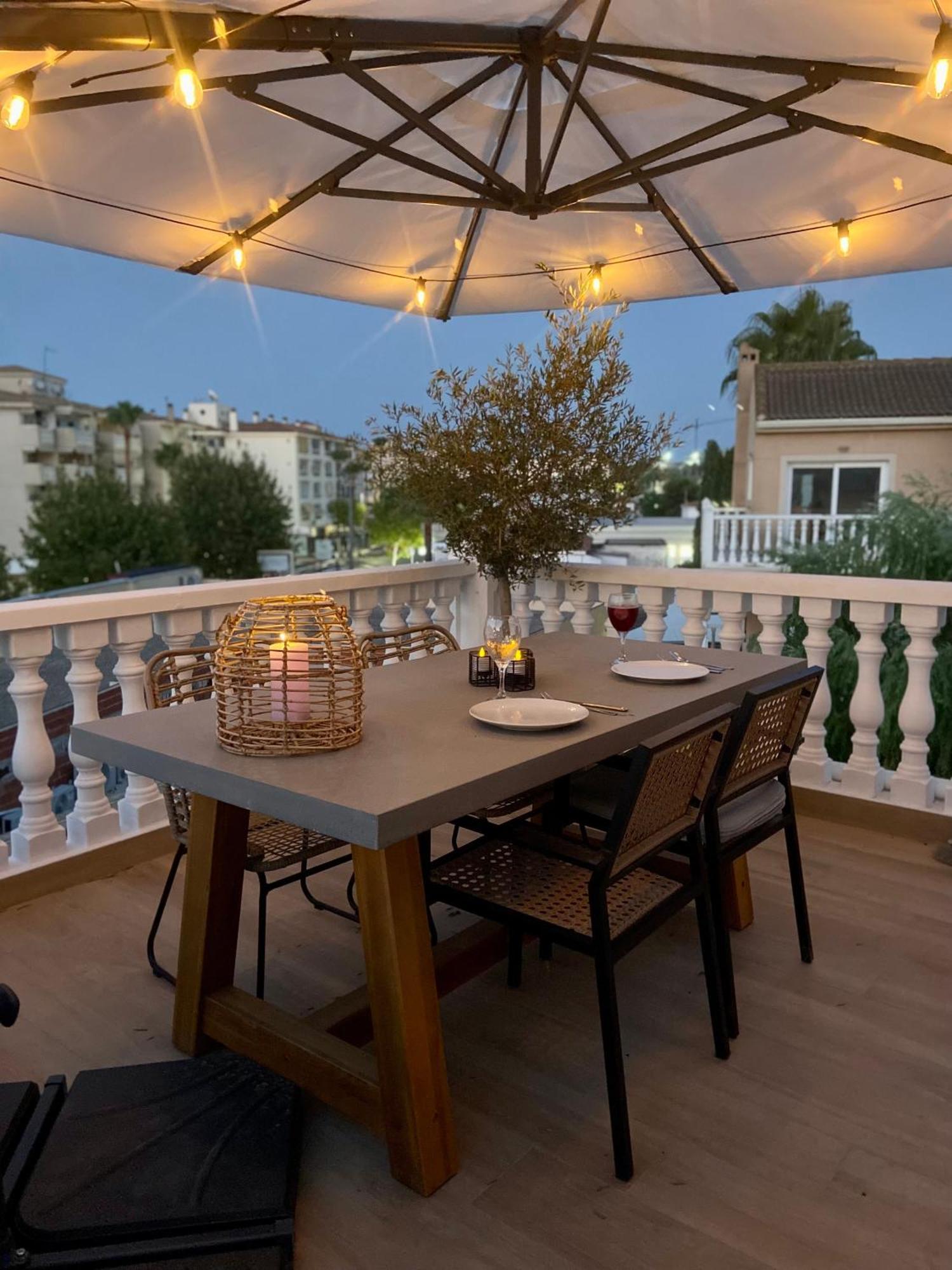 Casa Naru Albir, Duplex Appartement Met Ruim Terras En Buitenkeuken El Albir Esterno foto