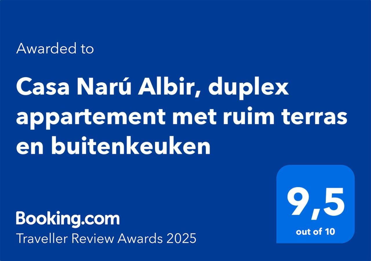 Casa Naru Albir, Duplex Appartement Met Ruim Terras En Buitenkeuken El Albir Esterno foto